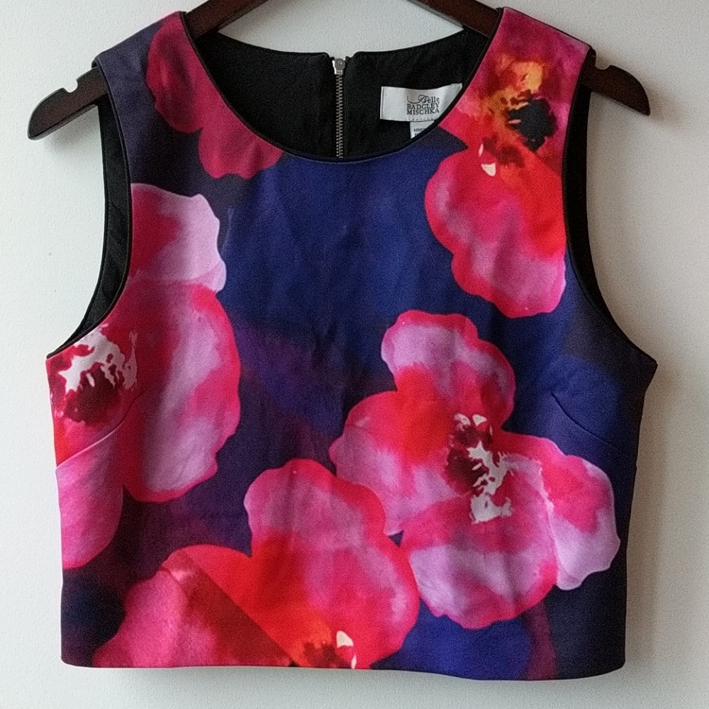 Floral crop top